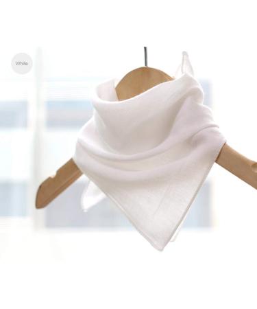Angel-In-Moms 15 Pack Natural Cotton Soft Muslin Gauze Face Towels 14x14 inch - Reusable Makeup Remover Cloths & Bath Towels (White) - Buy Online on GoSupps.com