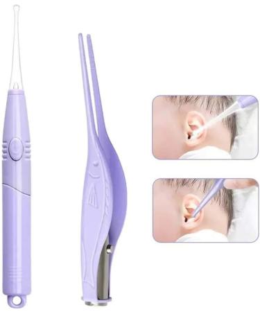 2Pcs Set Baby Ear Cleaner Wax Removal Tool with Flashlight Earpick - Color D - Buy Online on GoSupps.com