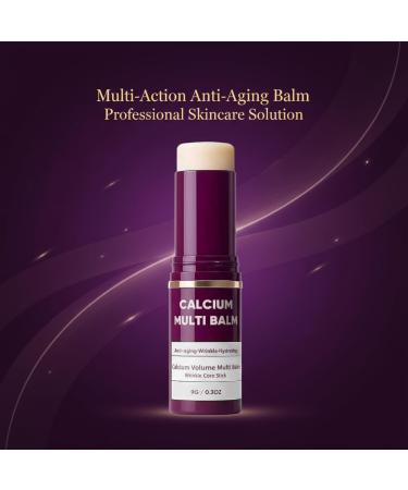 zowamap 2Pcs Calcium Volume Multi Balm Skincare Glow Multi Balm for Face Neck Anti Aging Firming Skincare Stick Moisture CalciumCollagen Stick for Face Eye Lip Neck Fine Lines - Buy Online on GoSupps.com