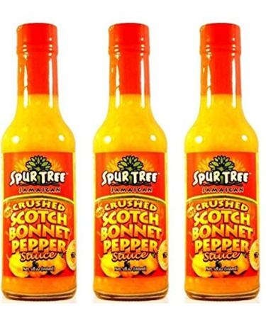 Spur Tree Jamaican Scotch Bonnet Pepper Sauce- Ounce (3 Pack) by Spur Tree Jamaican