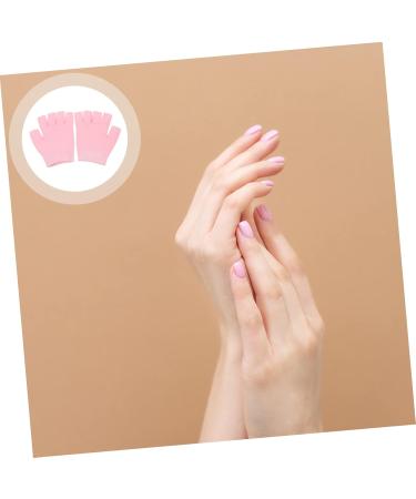 FRCOLOR 1 Pair Gel Moisturizing Gloves Skin Care Gloves Hand Softening Gloves Lotion Gloves Fingerless Gloves for Women Dry Hands Hand Gloves Hand Muffs for Men Touch Miss Dipping spa 15x11cm - Buy Online on GoSupps.com