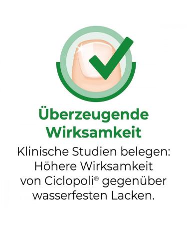 Ciclopoli Nail Fungus Treatment - Anti-Fungal Nail Polish with Ciclopirox 3.3ml - One Application Daily for Maximum Effect - Buy Online on GoSupps.com