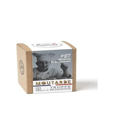 FLAVORED MUSTARD WITH TRUFFLE JUICE (MELANOSPORUM) TRUFFLE FLAVOR 180g