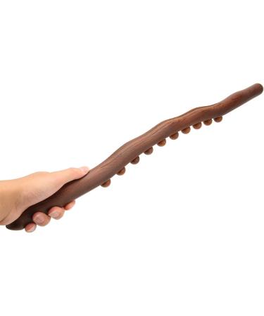 Health Acupuncture Massage Tab - Relaxing Muscle-Friendly Massage Stick for Foot Hand Back Belly Shoulder | Wooden Scraper & Roller for Optimal Relaxation - Buy Online on GoSupps.com