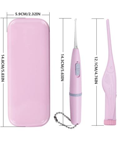 USB Rechargeable Earwax Removal Tool Set for Kids - Pink Ear Cleaner with Light, Tweezers and Ear-Picking Tool - Buy Online on GoSupps.com