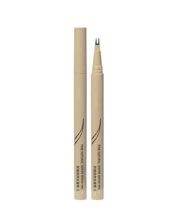 Double Tip Eye Lash Pencil - Ultra Fine Eyeliner | Smudge Proof Long Lasting Eye Makeup Liquid Eyeliner Ultra Fine Smooth Waterproof Eyeliner for Women Girls Eye Makeup Rowces Coffee