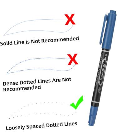 FRCOLOR 24 Pcs Eyebrow Pen White Pen Position Mapping Tool Eyebrow Pencil Make up - Buy Online on GoSupps.com