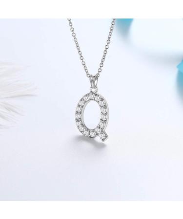 Cute Cat Necklace with Sparkling Zirconia Crystal Birthstone Pendant Necklace for Girls Womens White Gold Over 925 Sterling Silver Animal Necklace Birthstone Jewelry Sweet Present Girlfriend Sisters Platinum White Gold Silver - Buy Online on GoSupps.com
