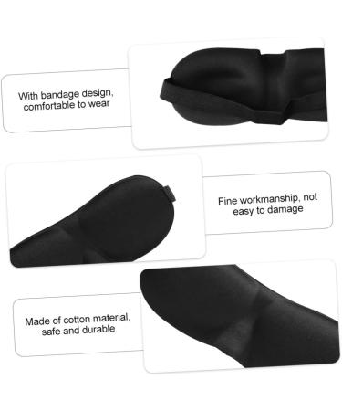 FRCOLOR 5pcs 3D Stereo Eye Masks - Silk & Cotton Sleep Masks for Light Blocking | Travel-Friendly Eye Pillow Covers | Comfortable & Breathable Eye Patches - Buy Online on GoSupps.com