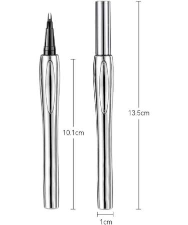 Cooklesa Eyebrow Cooklesa 2024 Upgraded Natural Waterproof Eyebrow Pen with Microfine Tip Two-Pronged Eyebrow Pencil 3D Long-Lasting Natural Waterproof Microblading Eyebrow Pen Makeup (Black) - Buy Online on GoSupps.com