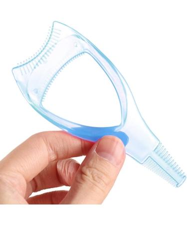 Mascara Shield Guard Mascara Applicator Guide Tool 3 in 1 Eye Shadow Shield Eyelash Lash Shields Mascara Guard Blue - Buy Online on GoSupps.com