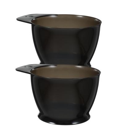 VICASKY Lot De 2 Bols De Teinture Pour Cheveux Antid rapants En Plastique Taille Moyenne Pour Professionnels Et Particuliers Salon Et Usage Maison Base Stable Et Rep res De Mesure Int gr s