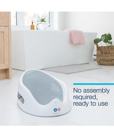 Angelcare Baby Bath Support (Grey) | Ideal for Babies Under 6 Months - Buy Online on GoSupps.com