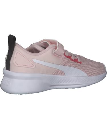 PUMA Kids Flyer Runner V INF Sneaker - 8 UK Child - Puma White/Lotus Paradise Pink - Buy Online on GoSupps.com