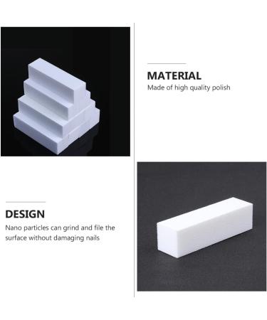 FRCOLOR Pedicure Tool Baby Nail File nail board nail Sanding Block Nail file Kit Nail Files and Buffers toenail file Nail Sanding Buffer Nail Files Sand Paper white sandpaper double sided - Buy Online on GoSupps.com