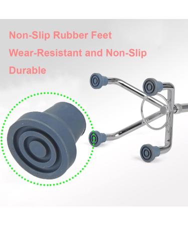 Adjustable Heavy Duty Forearm Crutches Ergonomic Crutches for Adults Non-Slip Rubber Feet Lightweight Aluminum for Men Women decorate Lucky Star Selfless dedication - Buy Online on GoSupps.com