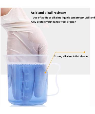 Nitrile Disposable Gloves Medical Rubber Gloves Powder-free Latex-free Safe Household Cleaning (100 Pcs/Box)(L) - Buy Online on GoSupps.com