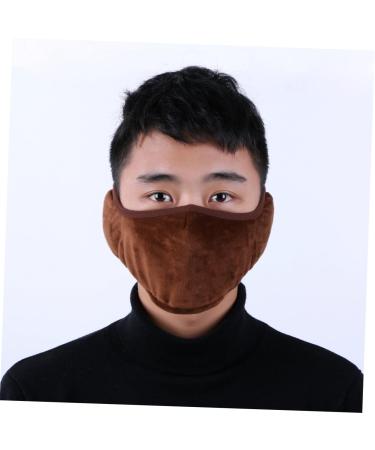 JECOMPRIS 2-in-1 Dust Mask & Earmuffs Scarf for Men & Women - 1 Pack Coffee - International Shipping Available - Buy Online on GoSupps.com