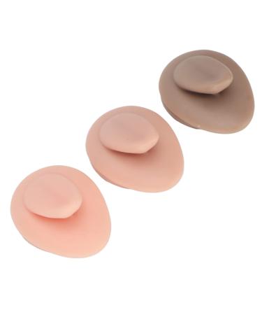 Silicone-tongue model 3-part 3D silicone tongue model soft realistic false tongue practice display model silicone nose model body part display for jewelry display teaching instructions