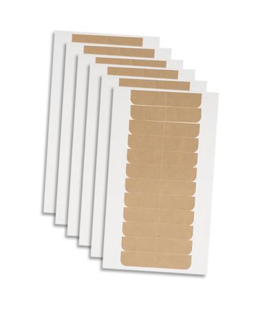 FRCOLOR 6 Sheets Double-sided Tape Wig Toupee Hair Bands Hair Ribbon Tape Hair Extensions Tape for Hair Extensions Hair Extension Tape Double Sided Double Sided Tape Bangs Adhesive