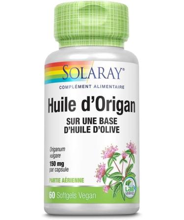 Solaray Oregano Oil 60 Capsules - Buy Online on GoSupps.com