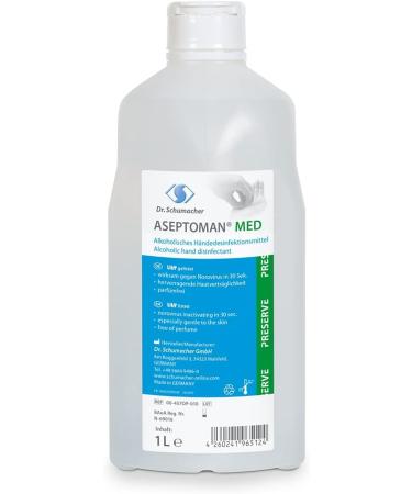 Buy Dr. Schumacher Aseptoman Med 5L Canister - International Shipping | Best Medical Disinfectant - Buy Online on GoSupps.com