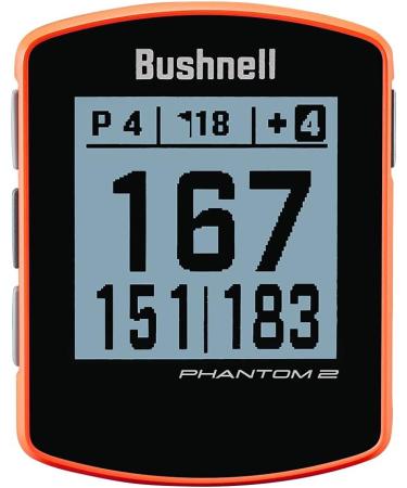 Bushnell Phantom 2 (Neon Orange) GPS Golf Handheld Power Bundle - 2021 Model | PlayBetter Portable Charger | Distance Rangefinder Device | Built-in Magnetic Mount | 38,000+ Courses | Accurate Distances - Buy Online on GoSupps.com
