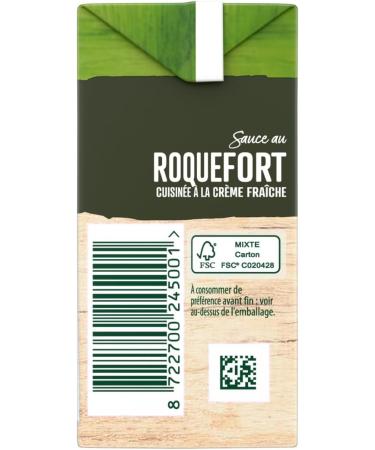 Knorr Les Moments Gourmets Roquefort Sauce 4 Parts 30 cl - Pack of 4 - Buy Online on GoSupps.com