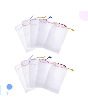 Cleansing Foaming Nets 20pcs Native Face Wash Soap Saver Pouch Soap Mesh Holder Bubble Net Handmade Soap Bath Soap Cleasing Milk Grid Natural Soap Mesh Bag Soap Mesh Pouch - Buy Online on GoSupps.com