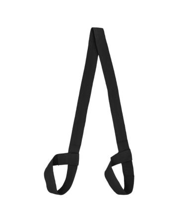Durable Yoga Mat Harness Strap Sling, Yoga Mat Carrying Strap Black