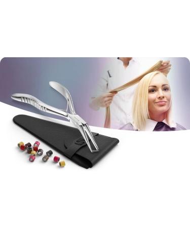 Professional Suvorna Hair Extension Tool Set | Microring Extensions Real Hair Remover & Spring Pearl Styling Loops - International Shipping Available - Buy Online on GoSupps.com