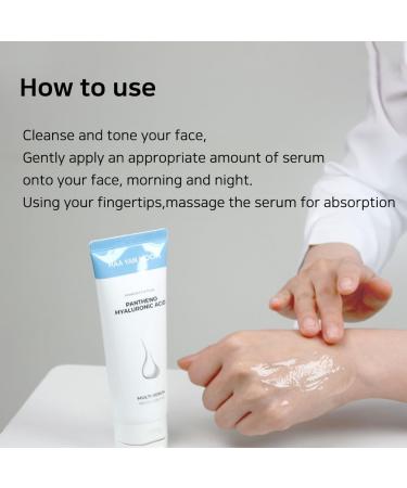 HAA YAN NOON Pantheno Hyaluronic Acid Multi-Serum 3.38 fl. Oz/ 100ml as Toner Emulsion Essence at once Korean Skincare - Buy Online on GoSupps.com