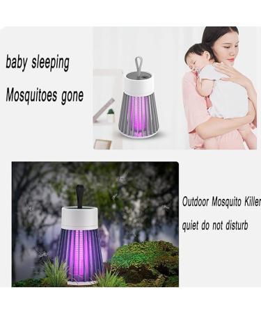 Mozzguard Zapper Zapper for Outdoor & Indoor USB Rechargeable Mosquito Killer Lamp with Uv Light Electric Fly Traps Insect Zapper for Home Backyard Garden Camping Bedbugs Heater Lantern (B Charge) B charge - Buy Online on GoSupps.com