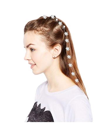 inSowni 32 Pack Silver Wedding Hair Combs & Pins Set with Rhinestone Pearls - Bridal Accessories for Women, Girls, Brides, Bridesmaids - Buy Online on GoSupps.com