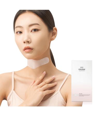 MEDITHERAPY Vitalique Collagen Melting Patch (Neck) 4EA Korean Patch for Glowing Skin Moisturizing and Hydrating for Dry Skin Fine Lines Care Korean Skincare Neck Patch