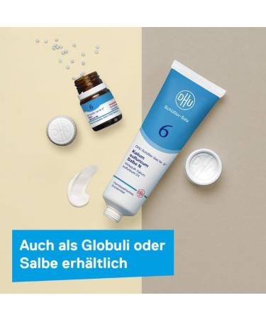 DHU Sch ßler-Salz No. 6 Potassium Sulfuricum D6 - Detox Mineral Salt in Eco-Friendly Glass - 420 Tablets - Buy Online on GoSupps.com