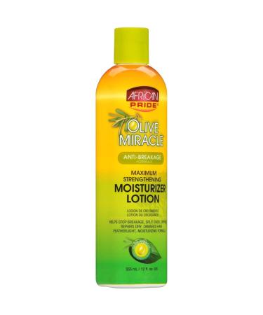 African Pride Olive Miracle Moisturizer Lotion 12 oz