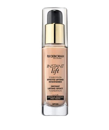 DEBORAH Deborah Milano - Instant Lift Foundation SPF 30 02 Beige lifting and brightening effect antioxidant formula with Centella Asiatica gives skin elasticity tone and a smooth finish 30 ml
