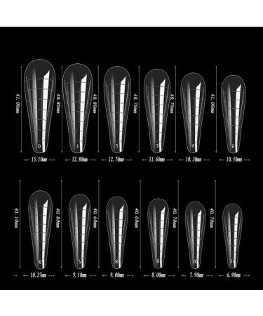 120pcs Poly Nail Extension Forms - Full Cover Dual Tips for Acrylic & Poly Gel Manicures - Buy Online on GoSupps.com
