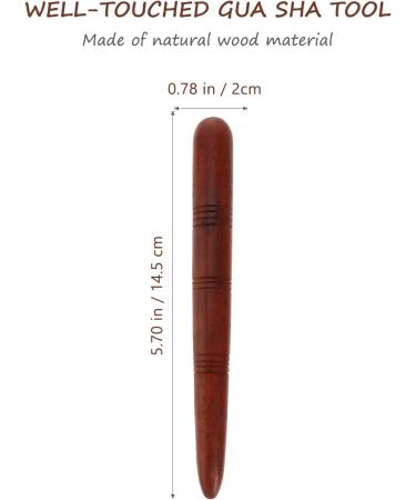 MILISTEN Thai Wooden Massage Stick - Handheld Foot & Head Massage Tool for Relaxation - 2pcs | Ideal for Home & Travel - Buy Online on GoSupps.com