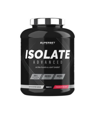 Superset Nutrition | Zero Isolate Advanced (4 lbs) | Whey Isolate | Pure Whey Isolate: zero sugar zero fat!