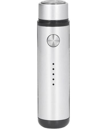 Low Noise Mini Electric Shaver for Men Painless Shaving Premium Compact Driving Shaver ABS and Stainless Steel Mini Electric Shaver (Silver) - Buy Online on GoSupps.com