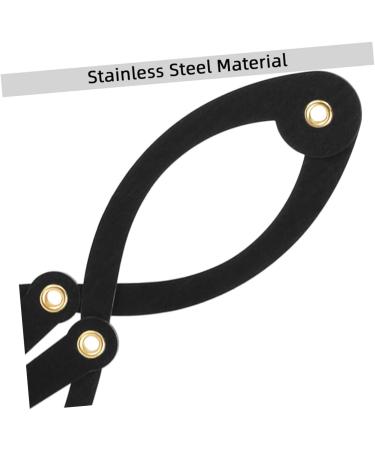 Beavorty Makeup Stencil Eyebrow Extensions Shaper Tool Stainless Steel Eyebrow Positioning Ruler Metal - Buy Online on GoSupps.com