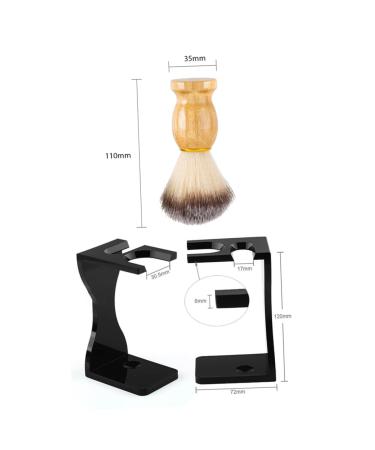 FRCOLOR Shaving Set - 5-Piece Portable Shave Brush Hair Clipper & Cream for Men | International Shipping Available - Buy Online on GoSupps.com