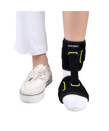 Adjustable Drop Foot Brace | Unisex AFO Support for Right/Left Foot | Improve Walking Gait & Relieve Achilles Tendon Pain Day & Night - Buy Online on GoSupps.com