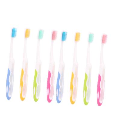 Gatuida portable 8th travel toothbrush together foldable toothbrushes brush hair with soft bristle hand toothbrush mini oral accessories tool for the oral care manual caterpillar travel
