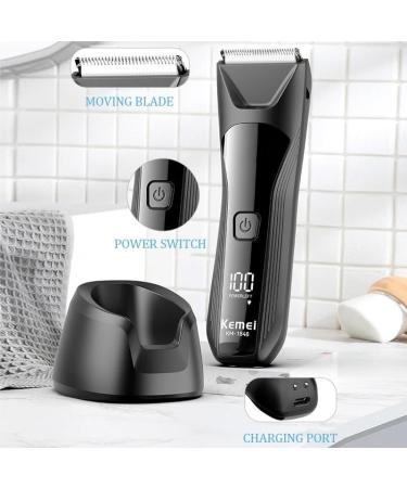 Professional USB Hair Clippers for Men & Women - Washable Trimmer with LCD Display - Buy Online on GoSupps.com