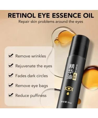 Time Eraser Rollerball - Retinol Eye Serum Oil for Fine Lines & Wrinkles | Anti-Wrinkle Eye Roll-On - Buy Online on GoSupps.com