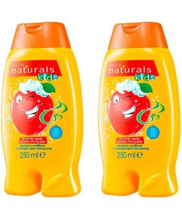 Avon Kids Amazing Apple Shampoo & Conditioner | Pack of 2 - Buy Online on GoSupps.com
