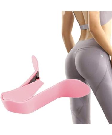 EUNOGO Thigh Master Hip Training Device Pelvic Floor Muscle Trainer Buttock Hip Trainer for Posture Correction (Color : Pink)